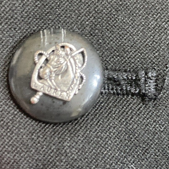 Ralph‎ Lauren Pants Womens 4 Sanderson Black Trousers Mid Length Straight Leg - Picture 8 of 12